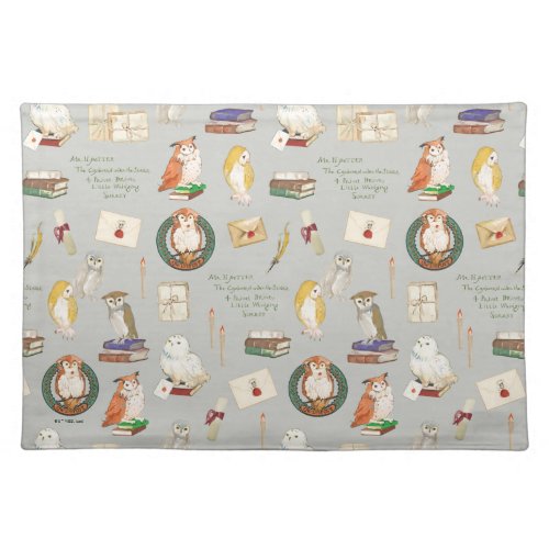 HARRY POTTER  Owl Letter Pattern Cloth Placemat