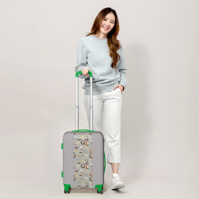 HARRY POTTER™ | Owl Letter Pattern Luggage (Scale)