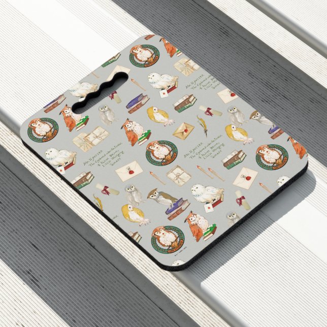 HARRY POTTER™ | Owl Letter Pattern Seat Cushion (In Situ)