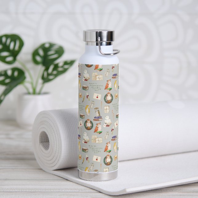 HARRY POTTER™ | Owl Letter Pattern Water Bottle (Yoga)