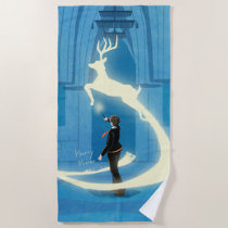 HARRY POTTER™ Patronus Painting Beach Towel