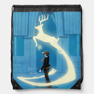 HARRY POTTER™ Patronus Painting Drawstring Bag