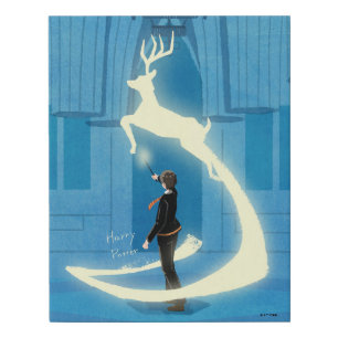 HARRY POTTER™ Patronus Painting Faux Canvas Print