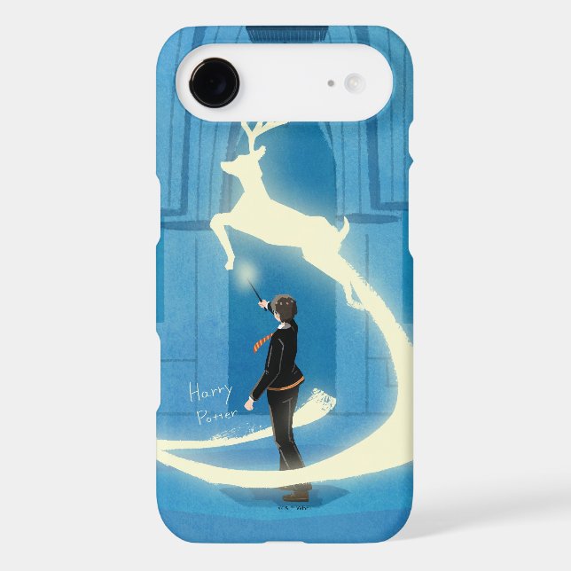 HARRY POTTER™ Patronus Painting iPhone Case (Back)
