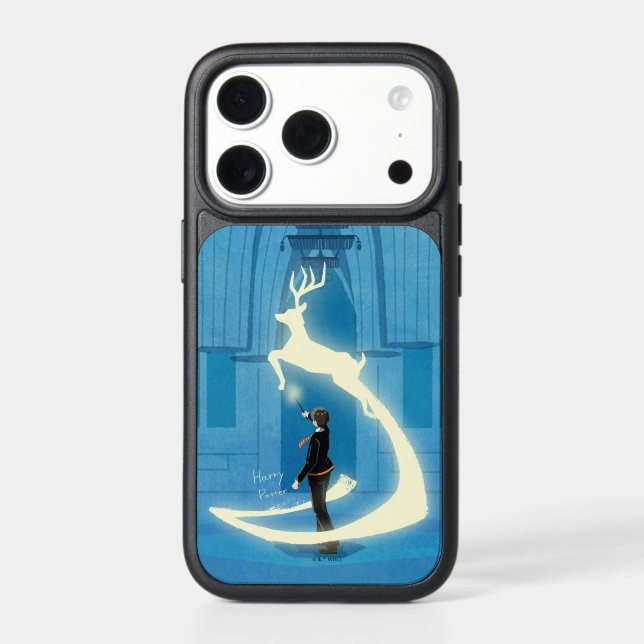 HARRY POTTER™ Patronus Painting Otterbox iPhone Case (Back)