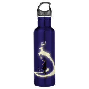 HARRY POTTER™ Patronus Painting Stainless Steel Water Bottle