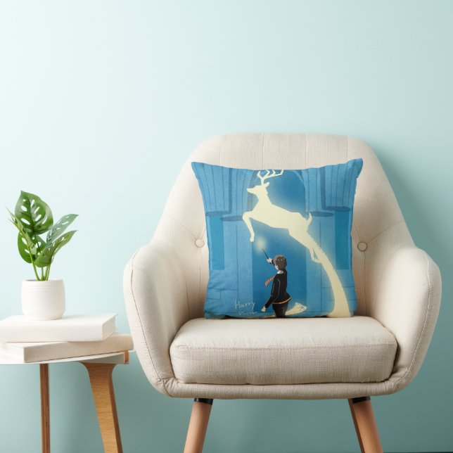 HARRY POTTER™ Patronus Painting Throw Pillow (Chair)
