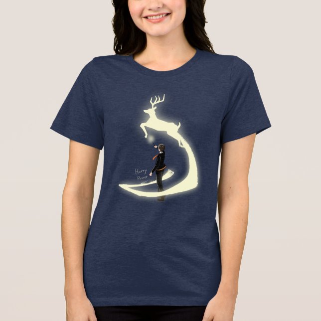 HARRY POTTER™ Patronus Painting Tri-Blend Shirt (Front)