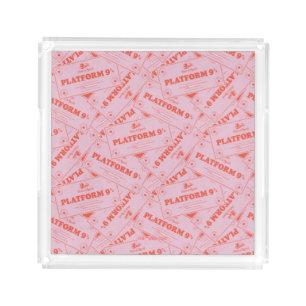 HARRY POTTER™   Platforn 9 3/4 Train Tickets Acrylic Tray