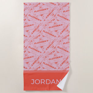 HARRY POTTER™   Platforn 9 3/4 Train Tickets Beach Towel