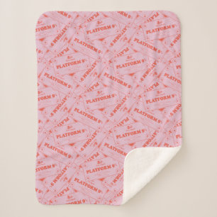 HARRY POTTER™   Platforn 9 3/4 Train Tickets Sherpa Blanket
