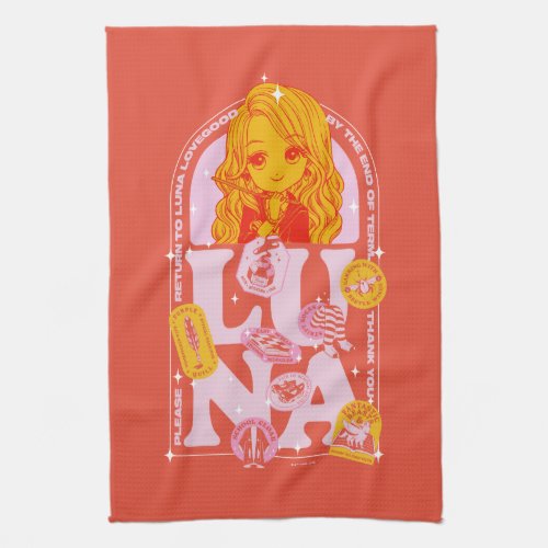 HARRY POTTER  Please Return to Luna Lovegood Kitchen Towel