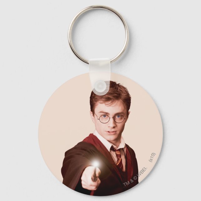 Harry Potter Points Wand Keychain (Front)