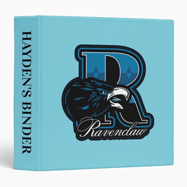 HARRY POTTER™ | RAVENCLAW™ Athletic Badge 3 Ring Binder (Front/Spine)