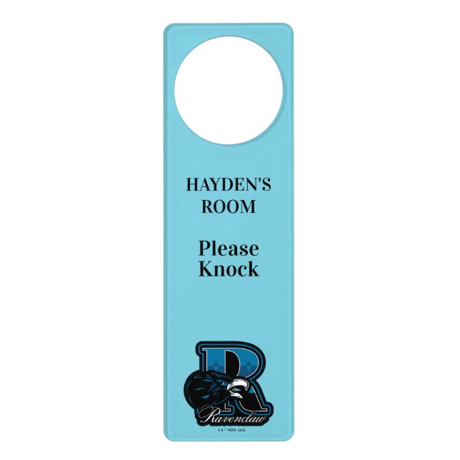 HARRY POTTER™ | RAVENCLAW™ Athletic Badge Door Hanger (Front)