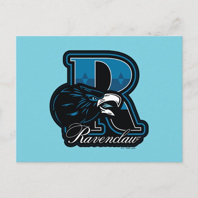 HARRY POTTER™ | RAVENCLAW™ Athletic Badge Postcard (Front)