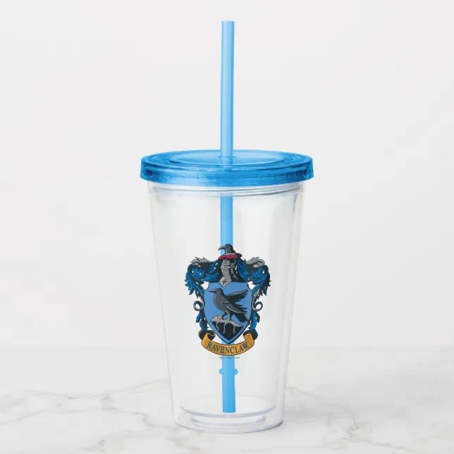 Harry Potter | Ravenclaw Coat of Arms Acrylic Tumbler | Zazzle