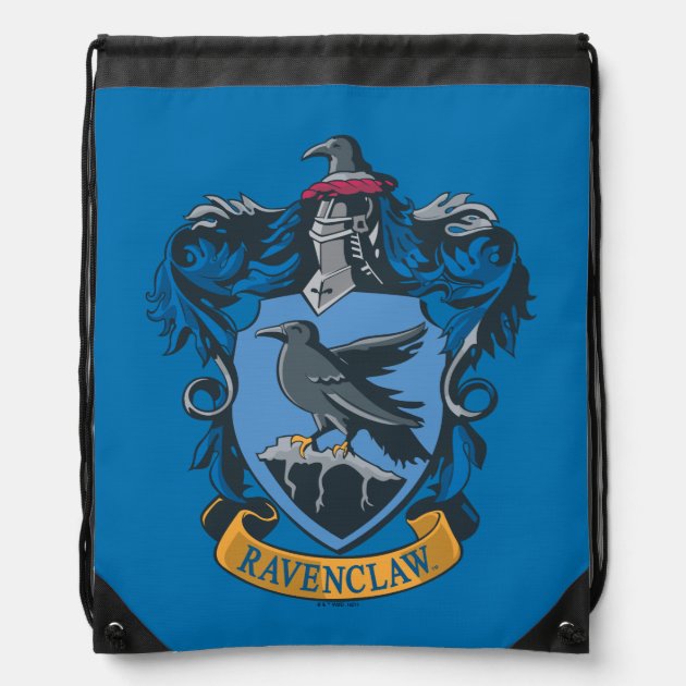 Harry Potter Ravenclaw Coat of Arms Drawstring Bag Zazzle