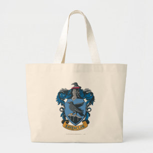 Harry Potter Ravenclaw Coat of Arms Large Tote Bag