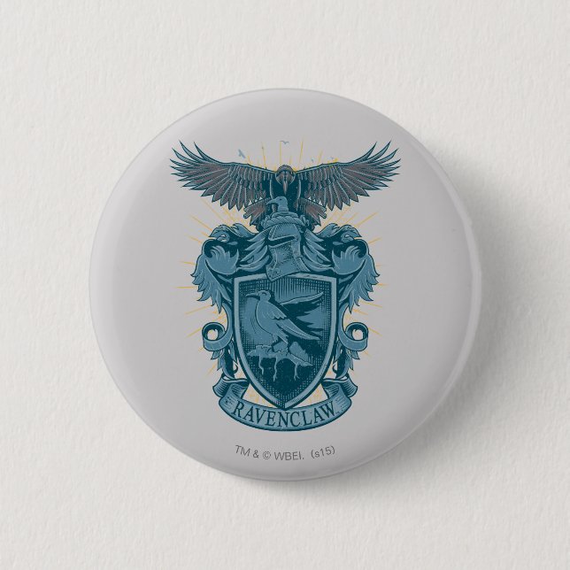 Harry Potter | Ravenclaw Crest Button (Front)