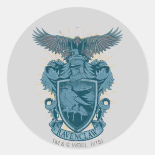 Harry Potter Ravenclaw Crest Classic Round Sticker