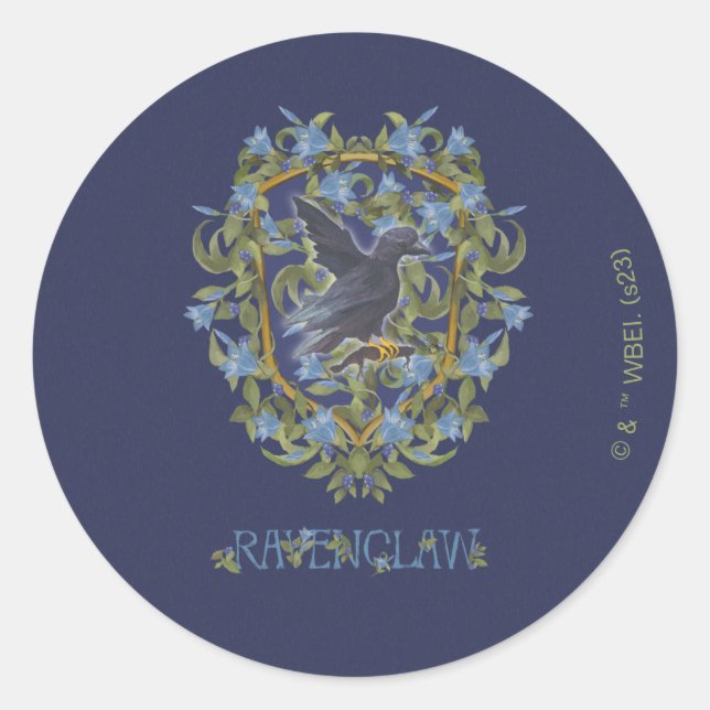 HARRY POTTER™ | RAVENCLAW™ Crest Classic Round Sticker (Front)