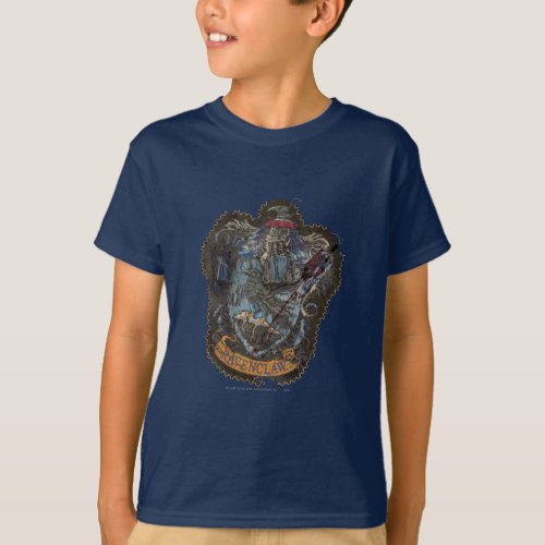 Harry Potter  Ravenclaw Crest _ Destroyed T_Shirt