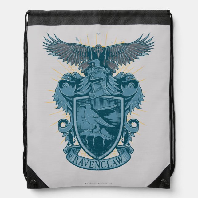 Harry Potter | Ravenclaw Crest Drawstring Bag (Front)