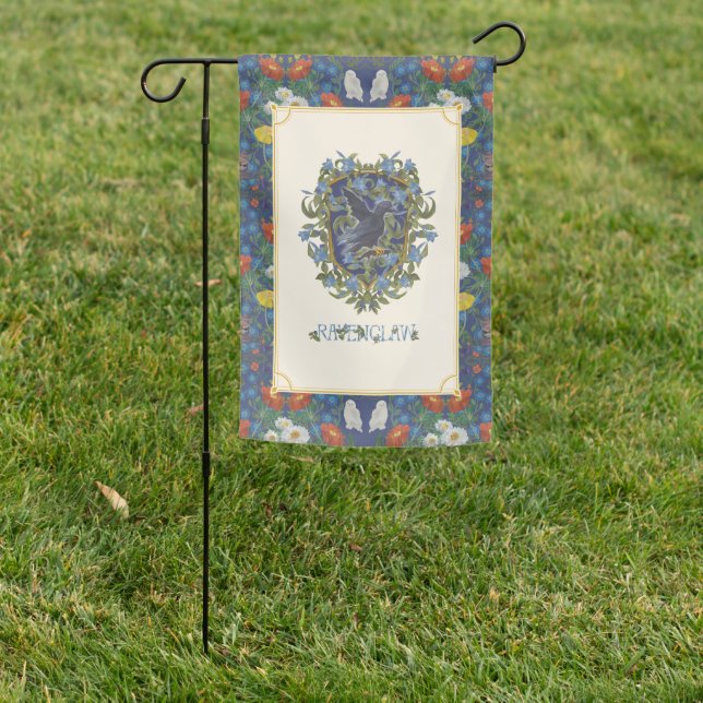 HARRY POTTER™ | RAVENCLAW™ Crest Garden Flag (In SItu)