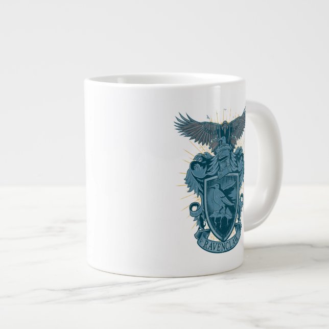 Harry Potter | Ravenclaw Crest Giant Coffee Mug (Front Right)