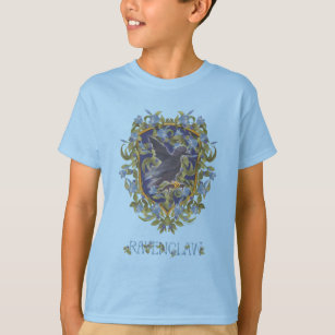 Boy's Harry Potter Ravenclaw Line Art Crest T-Shirt