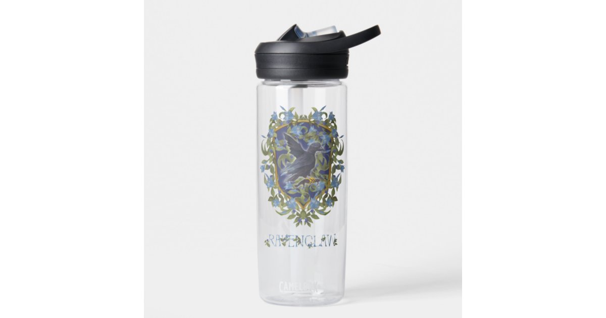 Harry Potter, Gothic Ravenclaw Crest, Add Name Water Bottle