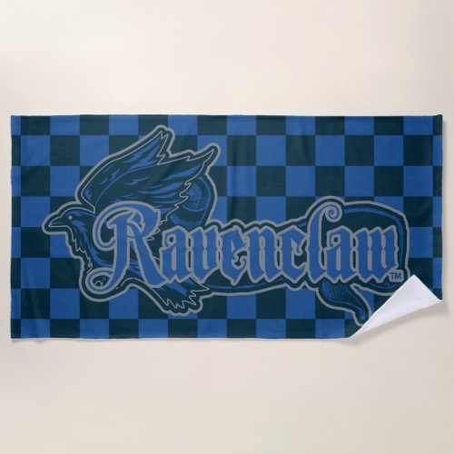 Harry Potter  Ravenclaw Eagle Graphic Beach Towel