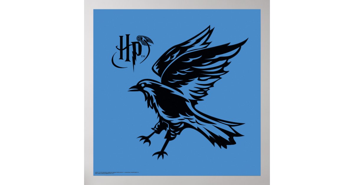 Ravenclaw Crest Keychain, Harry Potter, Wizarding World, Noble Hogwarts  House HP