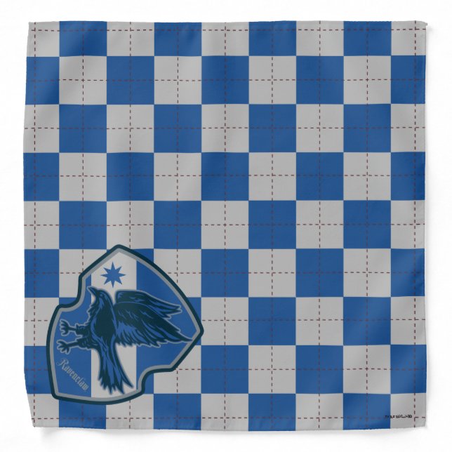 Harry Potter | Ravenclaw House Pride Crest Bandana (Front)