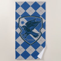 Harry Potter | Ravenclaw House Pride Crest Beach Towel