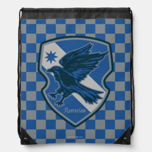 Harry Potter Ravenclaw House Pride Crest Drawstring Bag