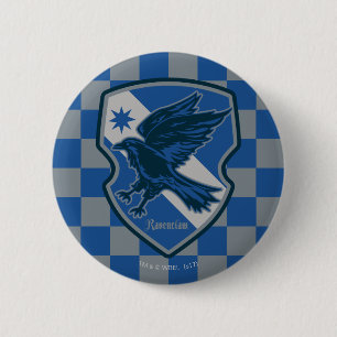 Harry Potter   Ravenclaw House Pride Crest Pinback Button