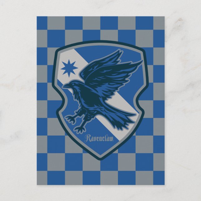 Harry Potter | Ravenclaw House Pride Crest Postcard (Front)