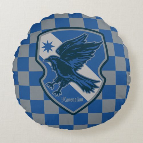 Harry Potter  Ravenclaw House Pride Crest Round Pillow