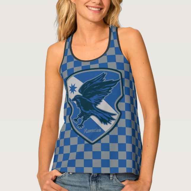 Harry Potter | Ravenclaw House Pride Crest Tank Top (Front)