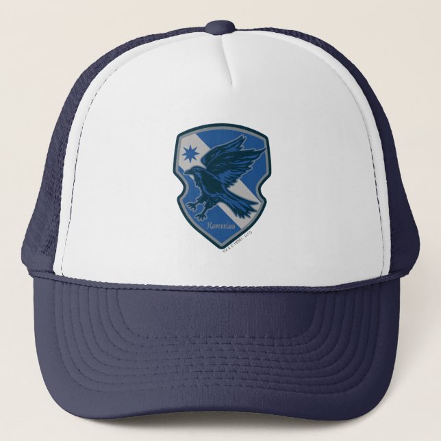 Harry Potter | Ravenclaw House Pride Crest Trucker Hat (Front)
