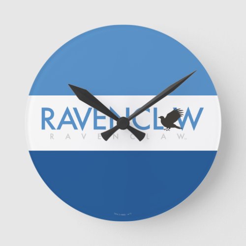 Harry Potter  Ravenclaw House Pride Logo Round Clock