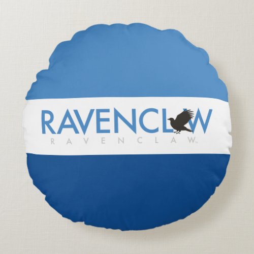 Harry Potter  Ravenclaw House Pride Logo Round Pillow