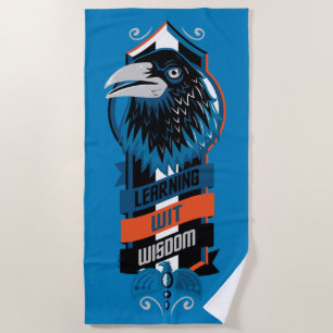 Harry Potter RAVENCLAW™ House Sigil Beach Towel