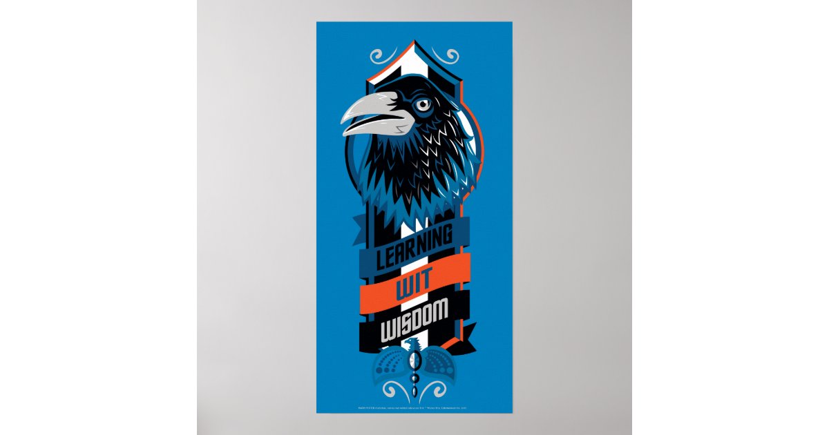 Harry Potter Ravenclaw House Eagle Art: Canvas Prints, Frames & Posters