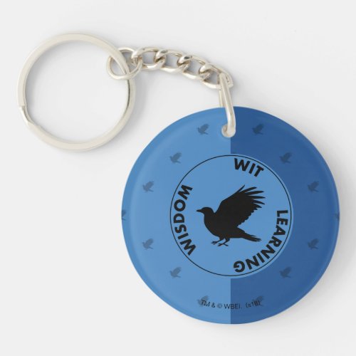 Harry Potter  RAVENCLAW House Traits Graphic Keychain