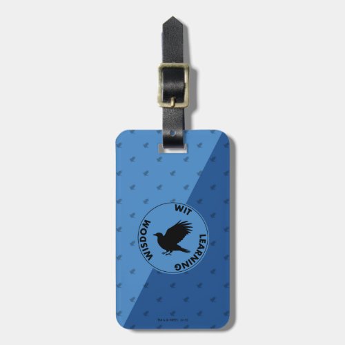 Harry Potter  RAVENCLAW House Traits Graphic Luggage Tag