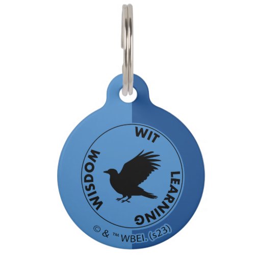 Harry Potter  RAVENCLAW House Traits Graphic Pet ID Tag