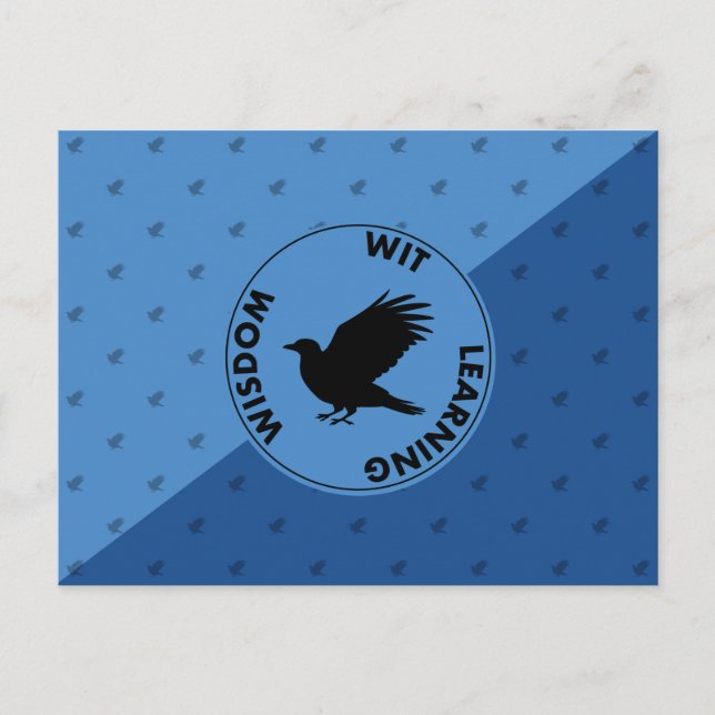Harry Potter | RAVENCLAW™ House Traits Graphic Postcard (Front)